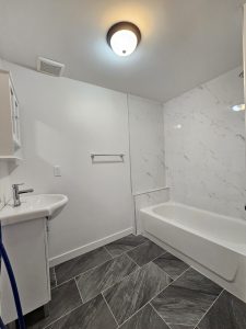 Bathroom after left angle