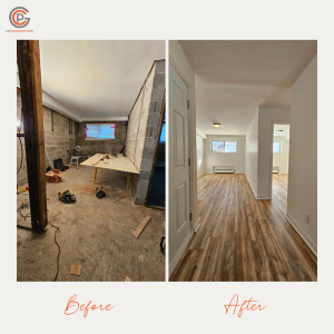 Liv room + 1 room before & after apt1